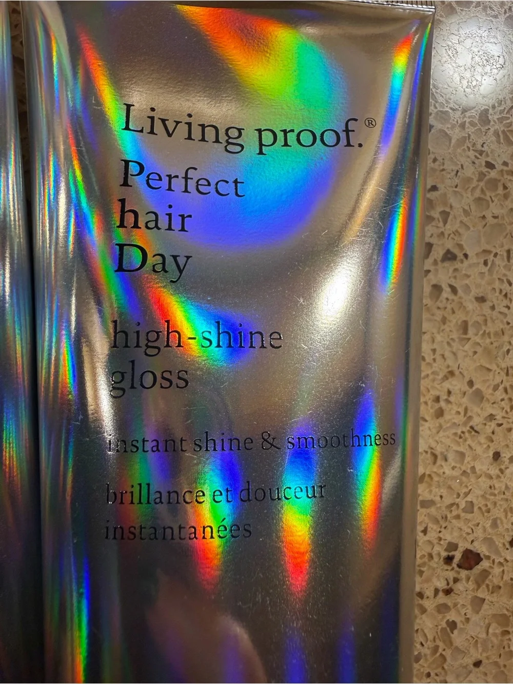 Living Proof Holographic Silver Perfect Hair Day High-Shine Gloss